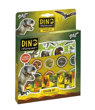 Piraten & Prinsessen Dino stickerset 720022