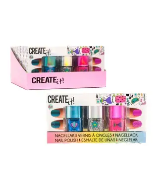 Piraten & Prinsessen Create it! 3 nagellak zeemeermin 84134