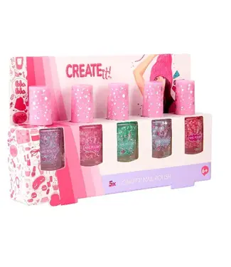 Piraten & Prinsessen Create it! 5 nagellak confetti 884147V1