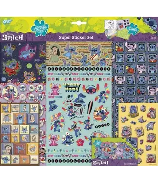 Piraten & Prinsessen Stitch super stickerset 700062