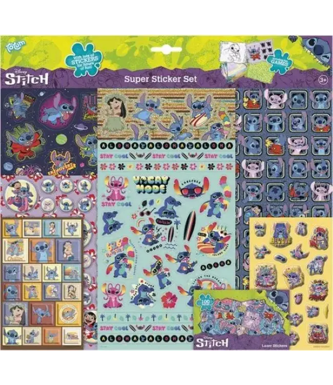 Piraten & Prinsessen Stitch super stickerset 700062
