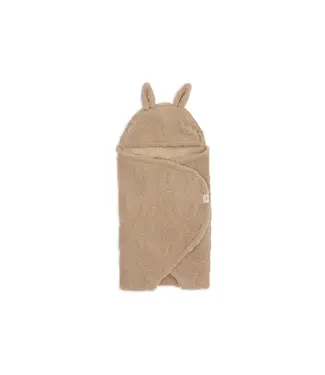 Jollein Wikkeldeken Miffy Jacquard Teddy - Biscuit