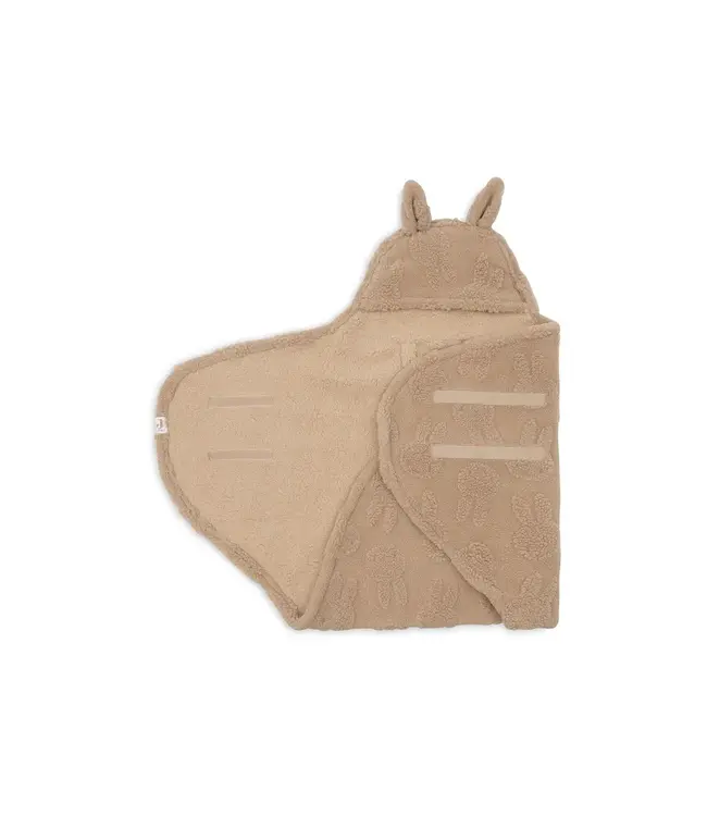 Jollein Wikkeldeken Miffy Jacquard Teddy - Biscuit