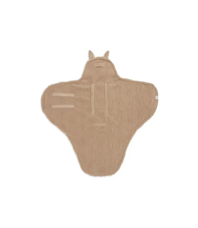 Jollein Wikkeldeken Miffy Jacquard Teddy - Biscuit