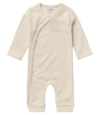 Noppies Rib playsuit Nevis oatmeal 14n1110