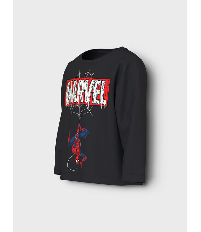 Name it mini NMMSULER SPIDER NREG LS TOP MAR Black 13249412