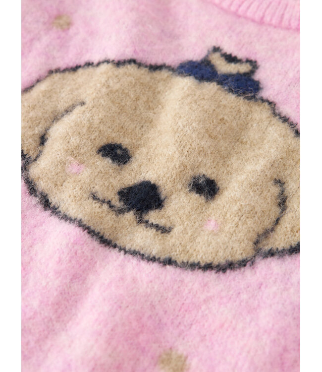 Name it mini NMFNEDE LS KNIT Pink 13246529