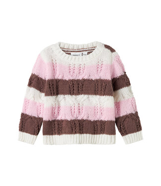 Name it mini Nummer 1 Kindertrui gestreept