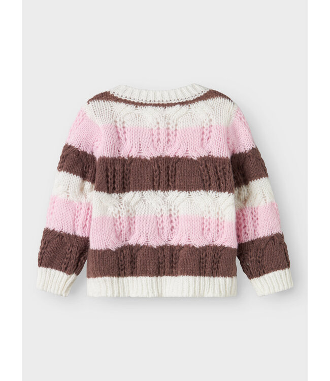 Name it mini NMFNIBO LS KNIT Peppercorn 13246515