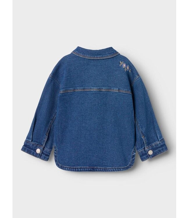 Name it mini NMFKARA EMB DNM JACKET 1224-FR Blue 13244841