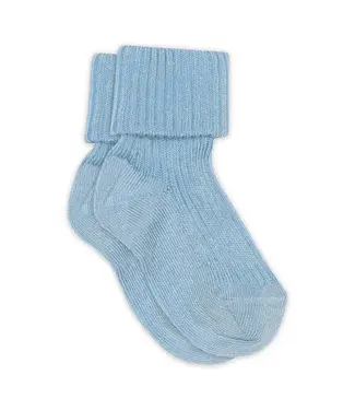 mp Denmark Cotton rib socks 533 blue bell