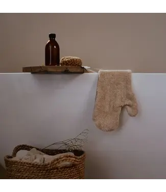 Little Dutch Lange washand - Beige - Newborn Naturals - Little Goose