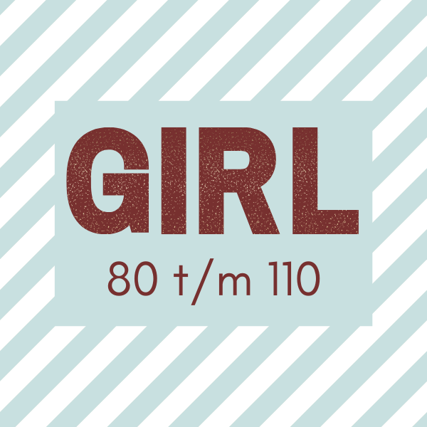 Sale meisjeskleding maat 80 tm 110