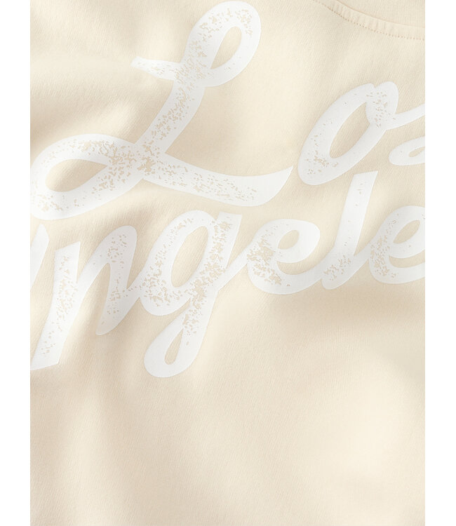 Name it Kinder sweater met capuchon - NKMRUBEN - Brazzilian Sand