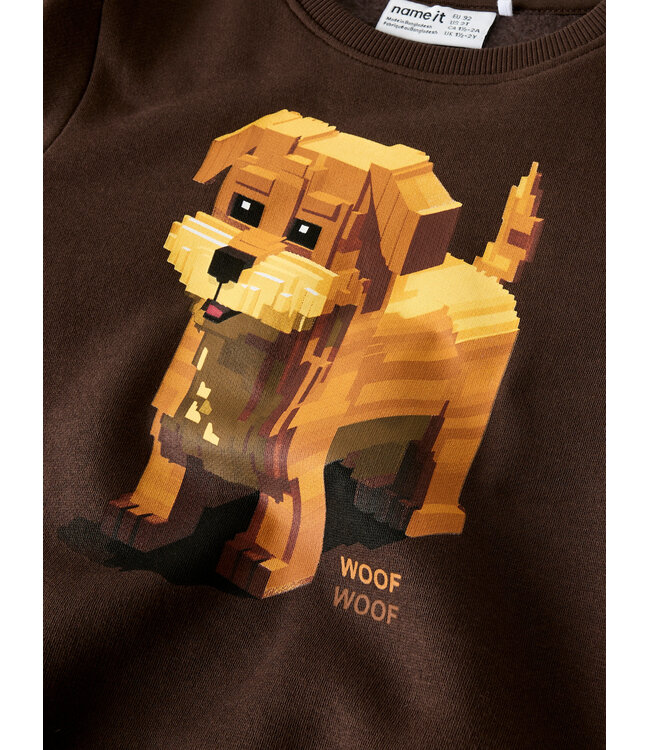 Name it mini 13257767 - NMMSIGURT LS NREG SWE- Seal Brown