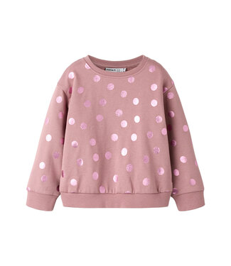 Name it mini Coming soon - Sweater - Nostalgia Rose