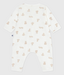 Petit Bateau Katoenen babypyjama zonder voetjes beertjesprint