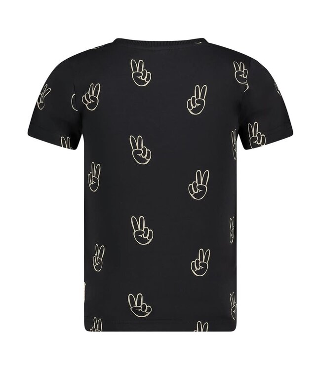 Sturdy 71700481 T-shirt AOP - Run the Day Antraciet