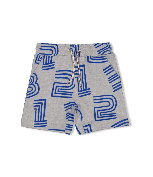 Sturdy 72100177 Short AOP - Run the Day Grijs melange