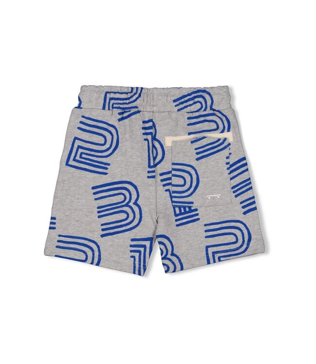 Sturdy 72100177 Short AOP - Run the Day Grijs melange