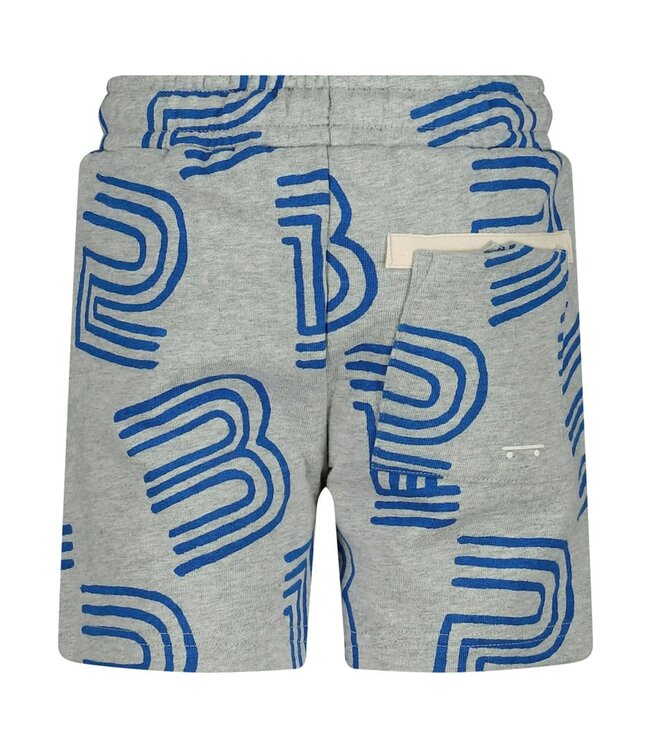 Sturdy 72100177 Short AOP - Run the Day Grijs melange