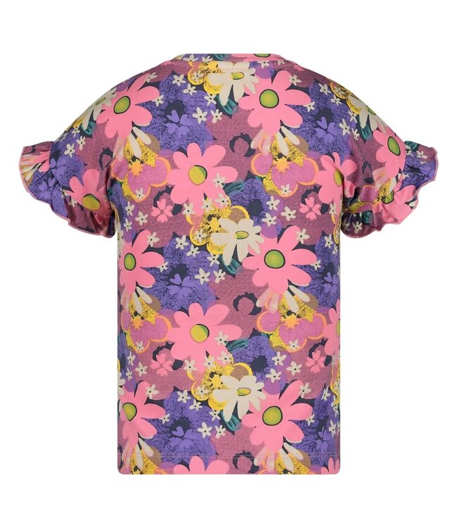 Jubel 91700431 T-shirt AOP - Rolling into Spring Roze