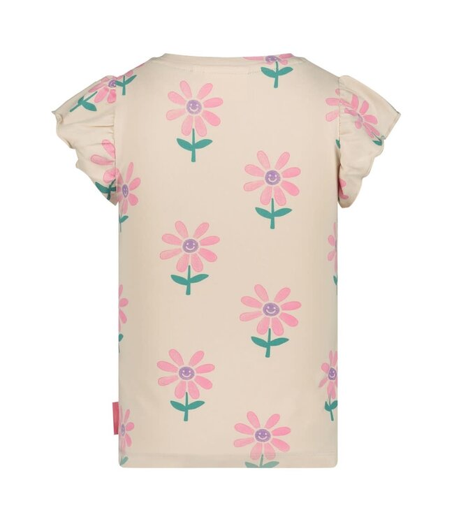 Jubel 91700427 T-shirt AOP - Rolling into Spring Offwhite