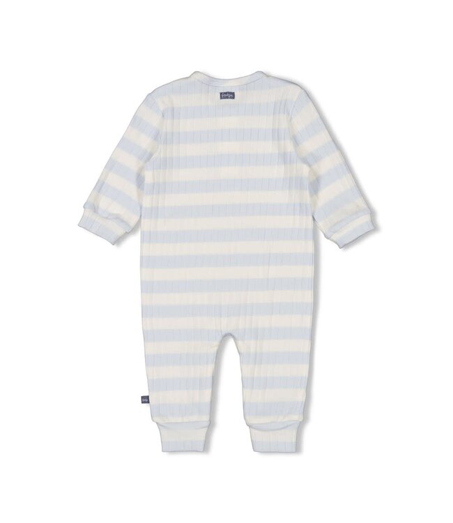 Feetje 50800129 Pak rib met streep - Blue Ocean Blauw