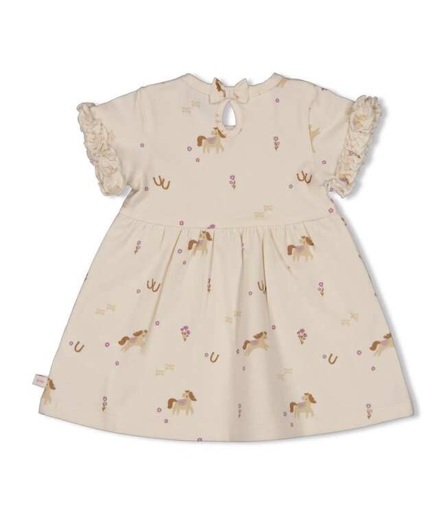 Feetje 51400576 Jurk AOP k/m - Flower Ranch Offwhite
