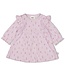 Feetje 51400577 Jurk pointelle rib AOP - Flower Ranch Lila
