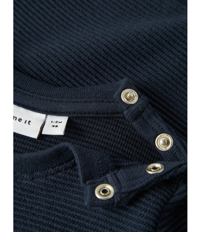 Name it baby 13252704 - NBMBALDRIAN LS O-NECK - Navy Blazer