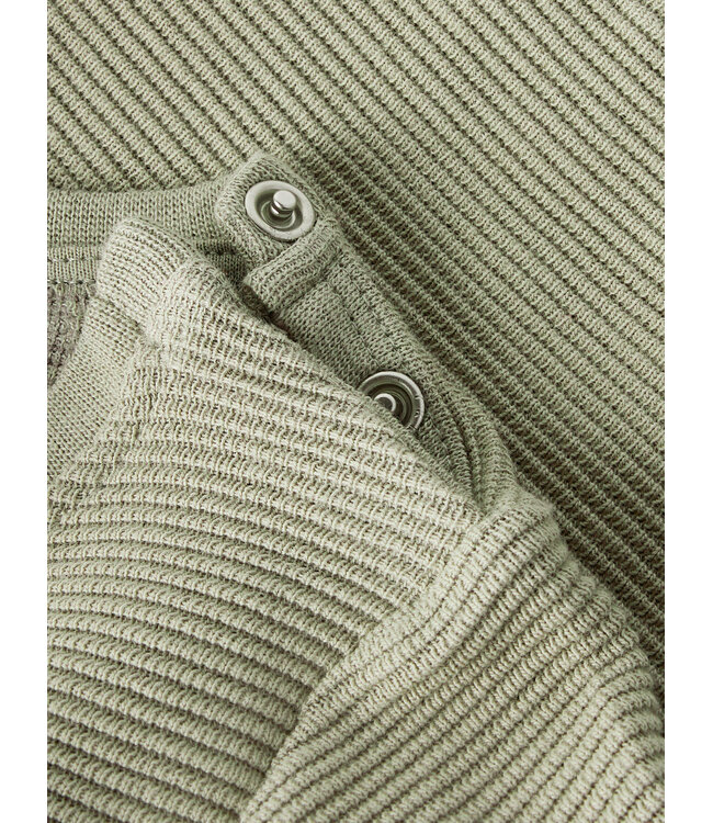 Name it baby 13252704 - NBMBALDRIAN LS O-NECK - Vintage Khaki