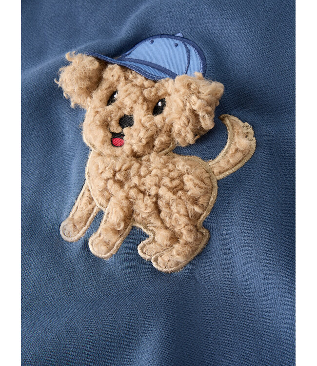 Name it mini 13258486 NMMSILIAN LS NREG SWE BRU Vintage Indigo