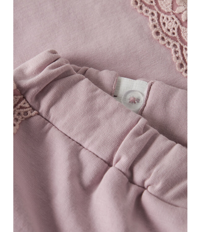 Name it mini 13249780 NMFNABA PAW NREG SWE PANT BRU CPLG Keepsake Lilac