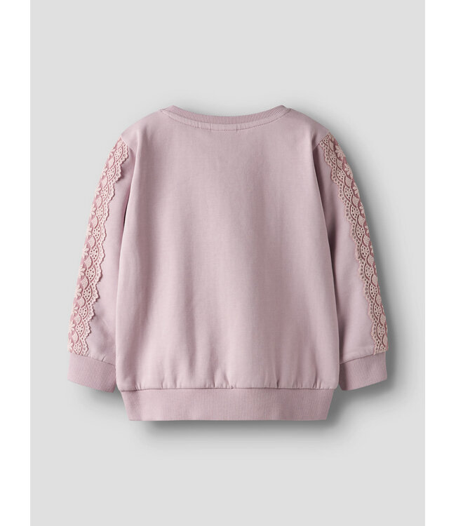 Name it mini 13249776 NMFNABA PAW SWEAT BRU CPLG Keepsake Lilac