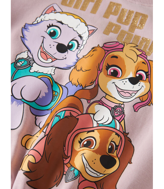 Name it mini 13249776 NMFNABA PAW SWEAT BRU CPLG Keepsake Lilac