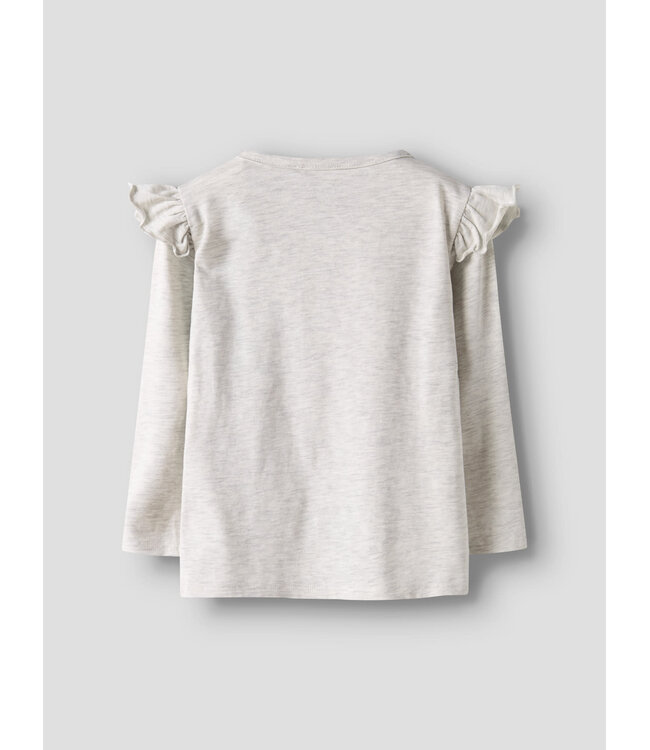 Name it mini 13249660 NMFOLGA STITCH LS TOP WDI Peyote Melange