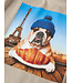 Name it mini 13238400 NMMVOTO LS NREG TOP Island Fossil Dog Paris