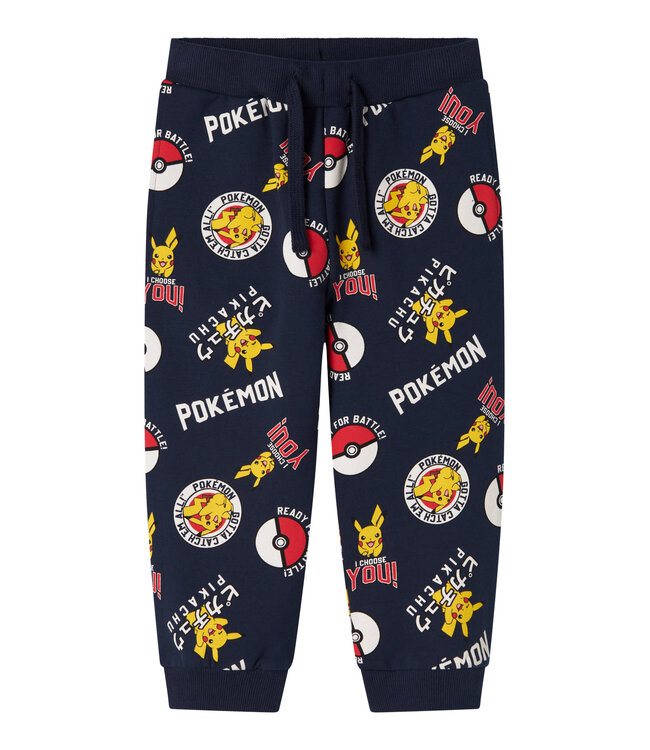 Name it mini 13247207 NMMSILO POKEMON NREG SWEAT PANTS BRU SKY Navy Blazer