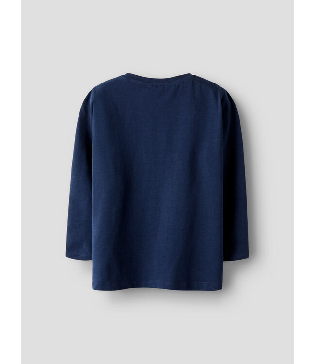 Name it mini 13249582 NMMOLLY STITCH LS NREG TOP WDI Navy Blazer