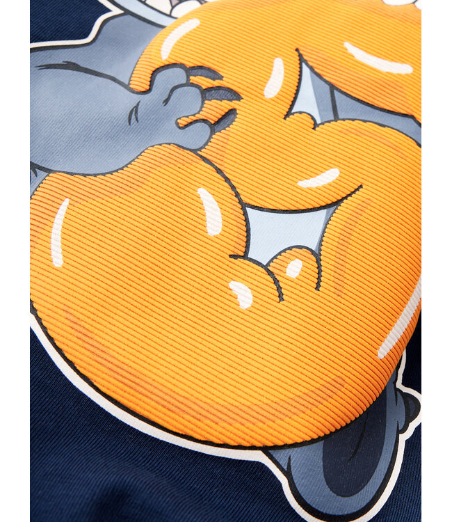 Name it mini 13249582 NMMOLLY STITCH LS NREG TOP WDI Navy Blazer