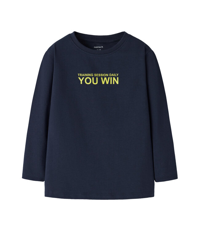 Name it mini 13251743 NMMTAFT LS NREG TOP BOX Navy Blazer