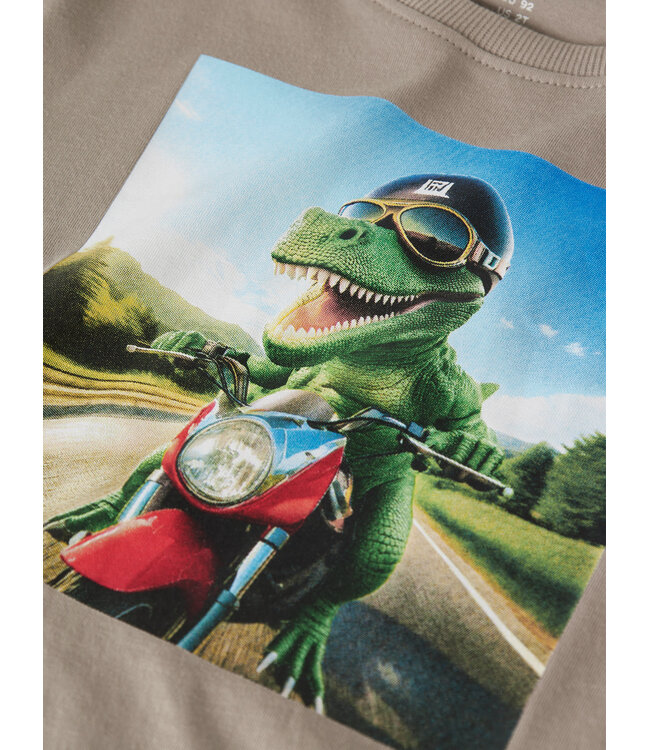 Name it mini 13238400 NMMVOTO LS NREG TOP Vintage Khaki Dino Motorcycle