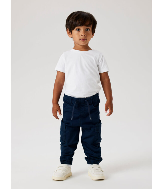 Name it mini 13212620 NMMBEN CARGO R TWI PANT 1771-HI NOOS Navy Blazer