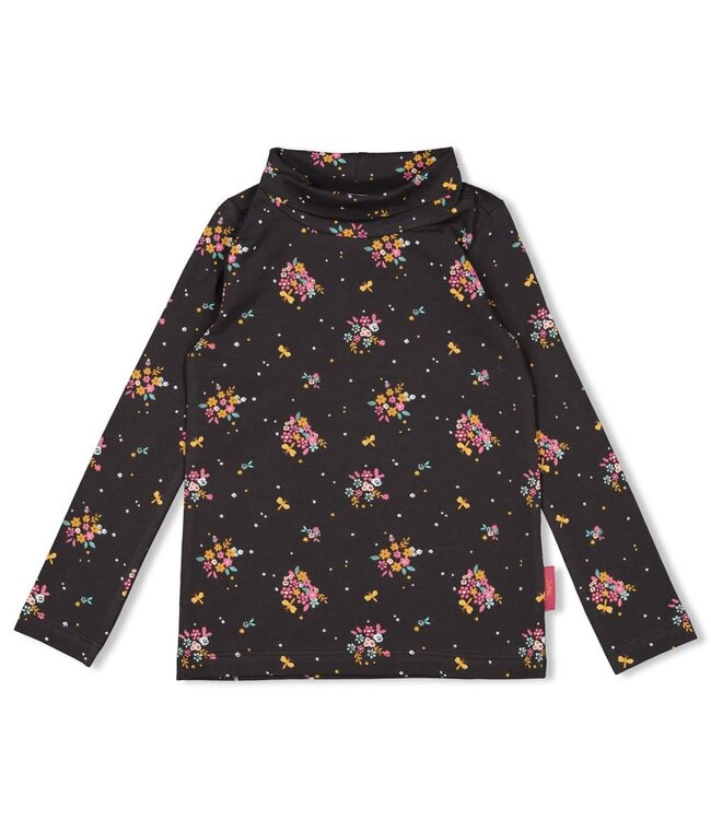 Jubel 91600450 Longsleeve AOP - Shine Bright Antraciet