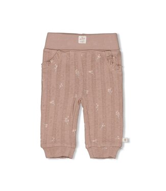 Feetje 52202500 Broek pointelle rib AOP - Delicate Flower