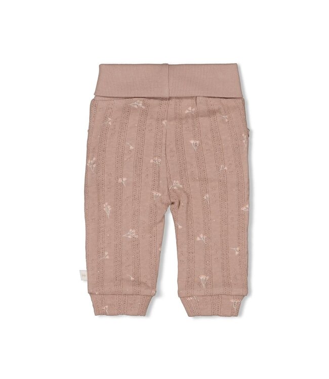 Feetje 52202500 Broek pointelle rib AOP - Delicate Flower
