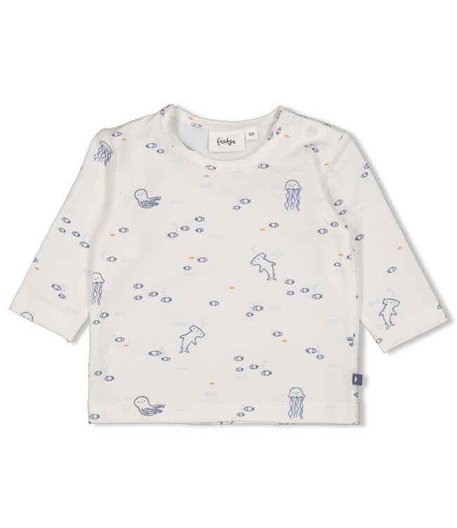 Feetje 51602721 Longsleeve AOP - Blue Ocean