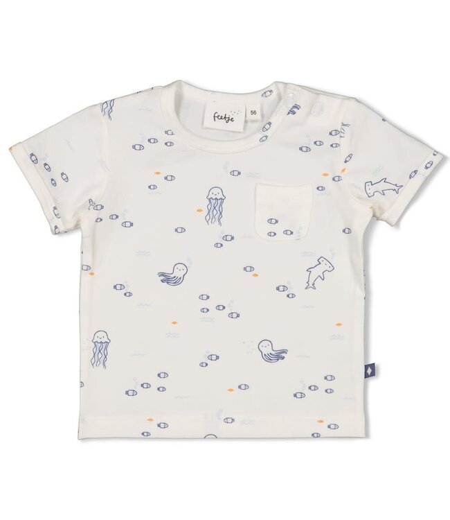 Feetje 51700985 T-shirt AOP - Blue Ocean