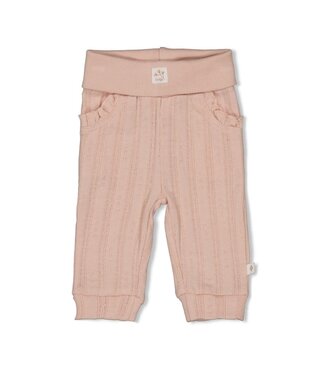 Feetje 52202497 Broek pointelle rib - Delicate Flower